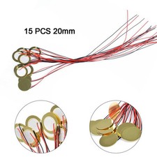 Messing Piezo-Scheiben 15 PCS 20 Mm Durchmesser 50000PF +/- 30% Hohe Qualit?t