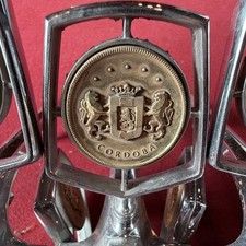 Chrysler Cordoba Hood Emblem Ornament Lot Of 5 Pieces