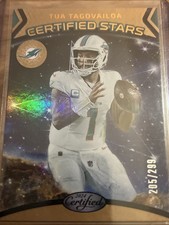 2024 Panini Certified Tua Tagovailoa Certified Stars #12 Bronze Mirror /299