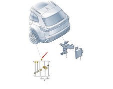 VW Tiguan Mk3 Tire Press. Système de contrôle RÉPARATION DE VALVE SET 3WA998270