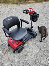 Metro Mobility M1 LITE Folding Mobility Scooter - Red