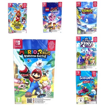 Nintendo Switch Spiele Sammlung Videospiel Auswahl Gaming Original - Lego, Sonic