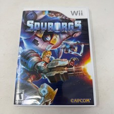 Spyborgs Nintendo Wii Capcom 2009 Action Brawler Complete CIB Mint Condition!!!