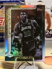 Rui Hachimura Blackout 2025-26 Topps Black Friday Exclusive #154 Lakers