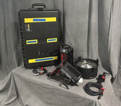 Aputure LS 600d Pro With F10 Fresnel & Custom Case