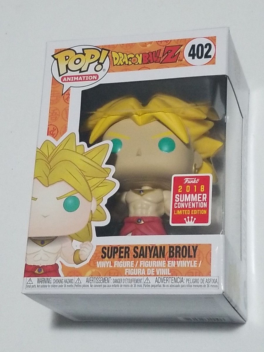 Funko Pop! Dragon Ball Z - Broly (Super Saiyan) - SDCC 2018 #402