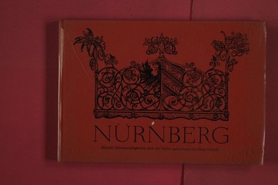 287930 Hans Gründl NÜRNBERG Verlag Hans Carl Altstadt-Sehenswürdigkeiten nach