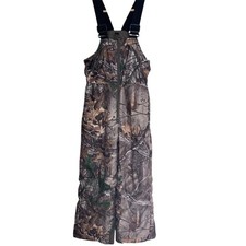 Gander Mountain Realtree Youth Bib Overallls Size Small 12 Year Camo Hunting