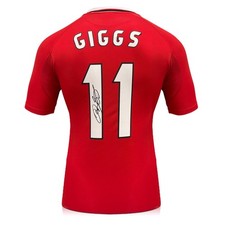 Ryan Giggs Signed Manchester United 1999 Champions League Final Shirt