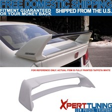Fits 06-11 Honda Civic 4dr Mugen Trunk Spoiler Wing Painted Nh578 Taffeta White
