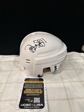 Daniel Alfredsson Signed NHL Hockey Mini Helmet JSA COA