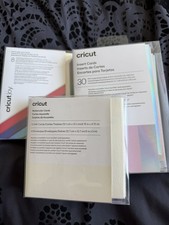 Image of Cricut insert cards, watercolour cards & foil transfer insert cards Brand New