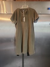 Natural Reflections Dress Womens L Grape Leaf Short sleeve Knit Casual New