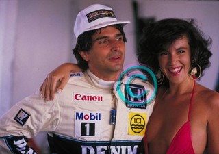 Racing Original 35mm Slide F1 Nélson Piquet Williams 1986 Brazil Formula 1