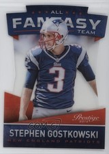 2014 Panini Prestige All Fantasy Team Stephen Gostkowski #12 1o2