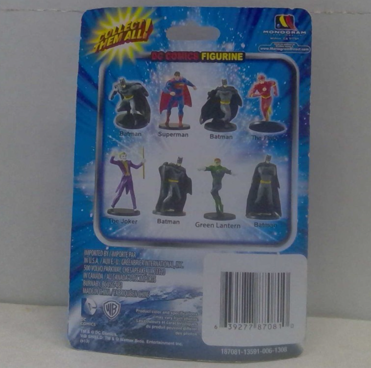DC Comics JOKER Mini Figure Figurine Batman Cake Topper JLA