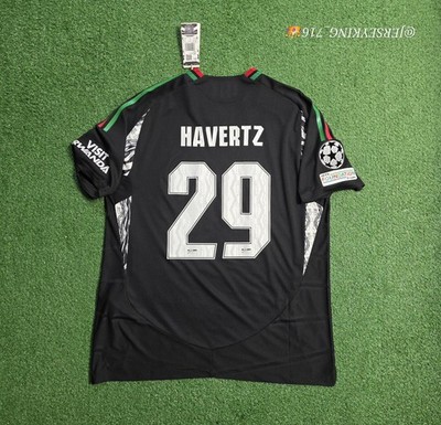 Adidas Arsenal FC Kai Havertz#29 2024/2025 Authentic Away Jersey