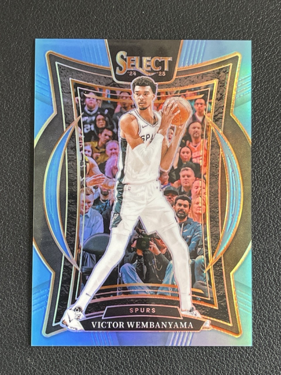 Victor Wembanyama 2024-25 Panini Select Concourse Light Blue Prizm 232/299 #9