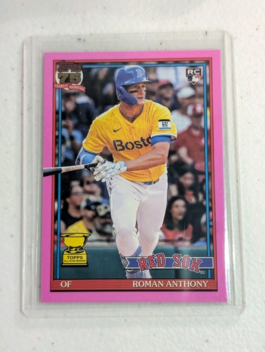 2026 Topps Series 1 Topps Baseball Roman Anthony Rookie #T91-71 Pink (RC)