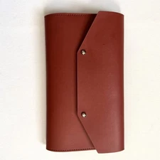 Archer And Olive Vegan Leather Travelers Notebook Journal Cover Brown
