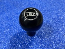 Rare Blitz Old Logo Shift Knob Black Toyota Ae86 Starlet Supra Celica M12x1.25