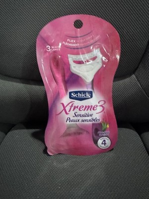Schick Xtreme 3 Women's Sensitive Aloe & Jojoba 4 Razors