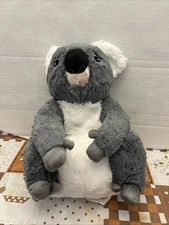 Ikea Koala Baby Bear Sotast Stuffed Animal Toy Gray & White Soft Eyes Plush