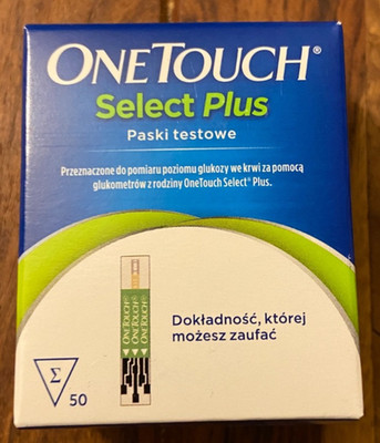 1 x 50Stk*OneTouch Select Plus Blutzuckerteststreifen NEU/OVP 04/2027 (1x50 Stk)