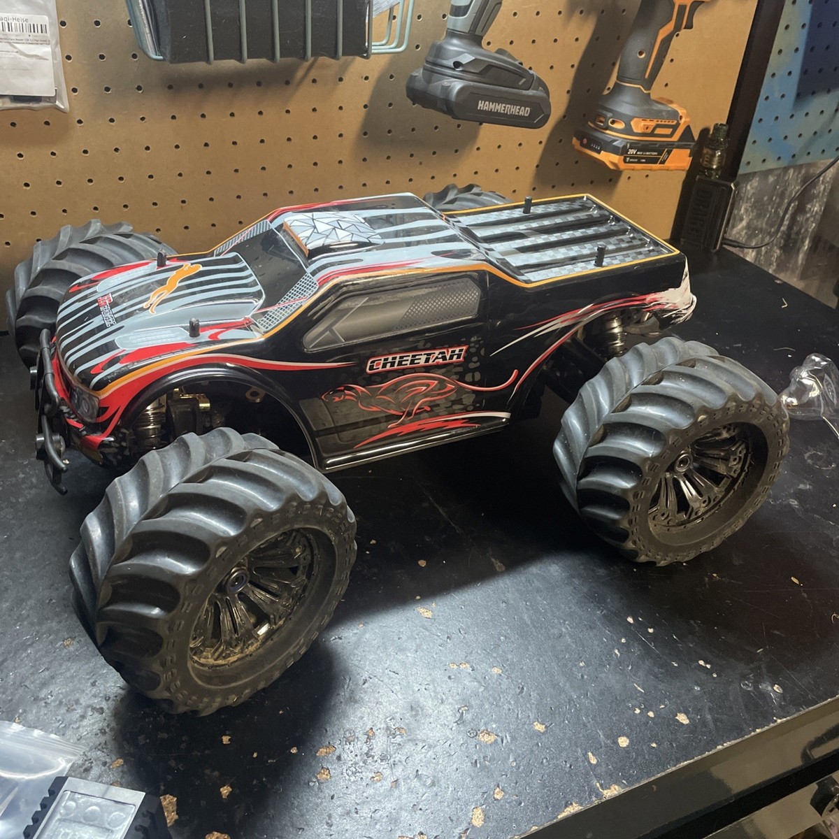 JLB Racing Cheetah 120a ESC Hobby Wing RTR 4s Lipo 4x4 Basher