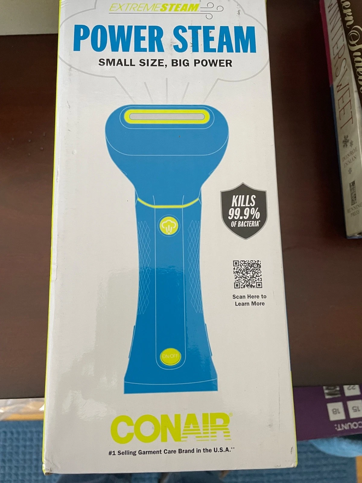 Con air power steamer