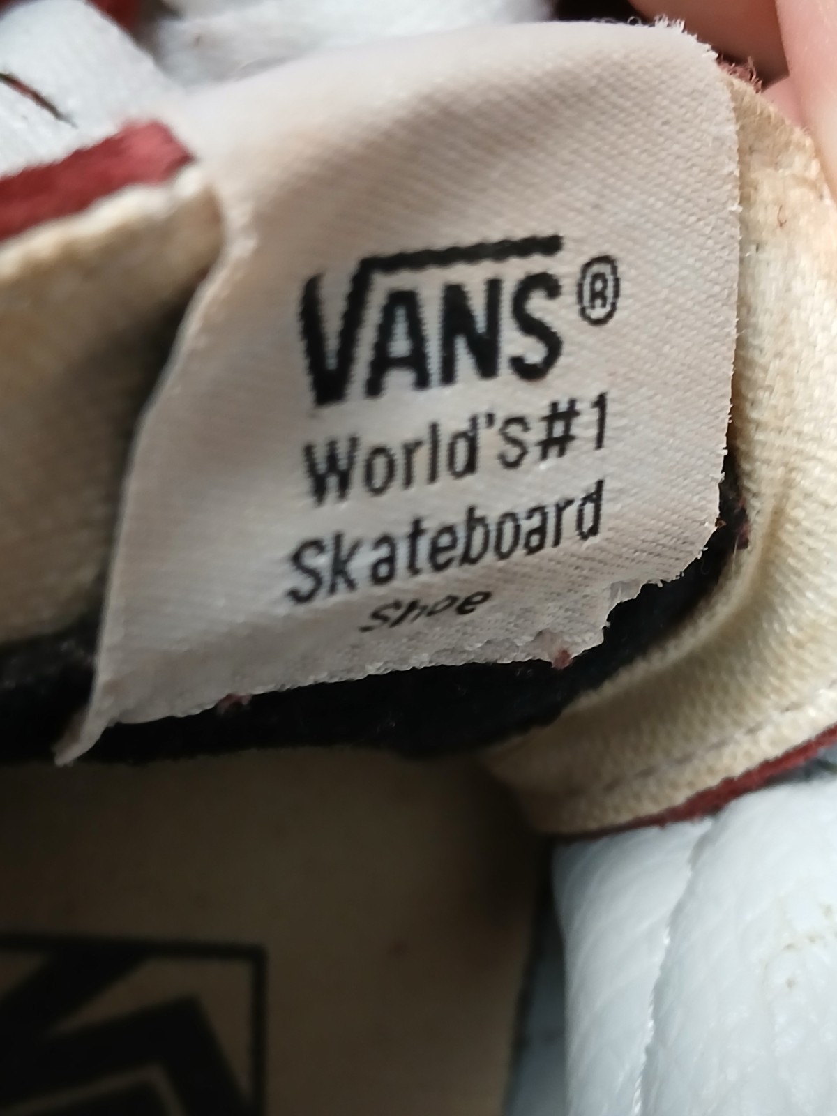 Vans Sk8-Hi Men's Size 5 Women's Size 6.5 Skateboard Shoes Burgundy Suede thumbnail 11