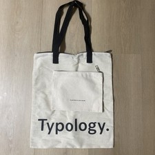 Typology Paris Cotton “Weekend Pouch” + Tote Beige Zippered