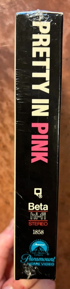 Pretty In Pink Beta Betamax Paramount Factory Sealed Near Mint - Image 3 of 4