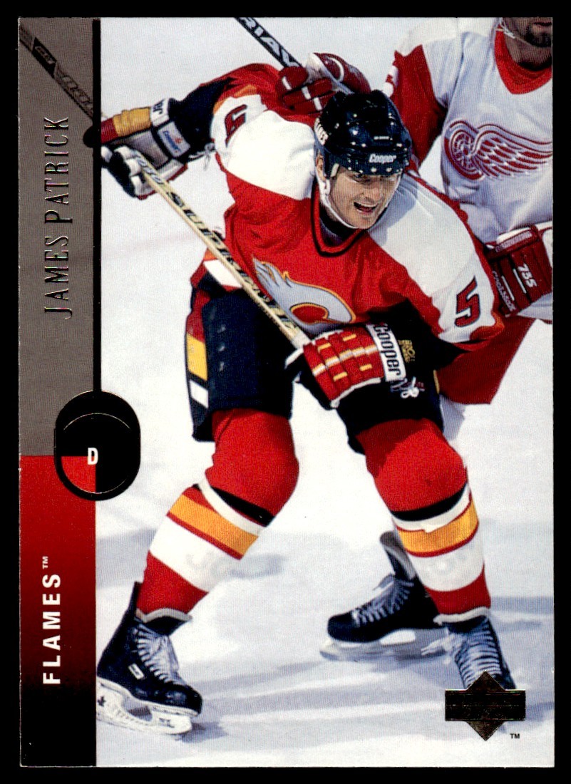 1994-95 Upper Deck James Patrick Calgary Flames #424