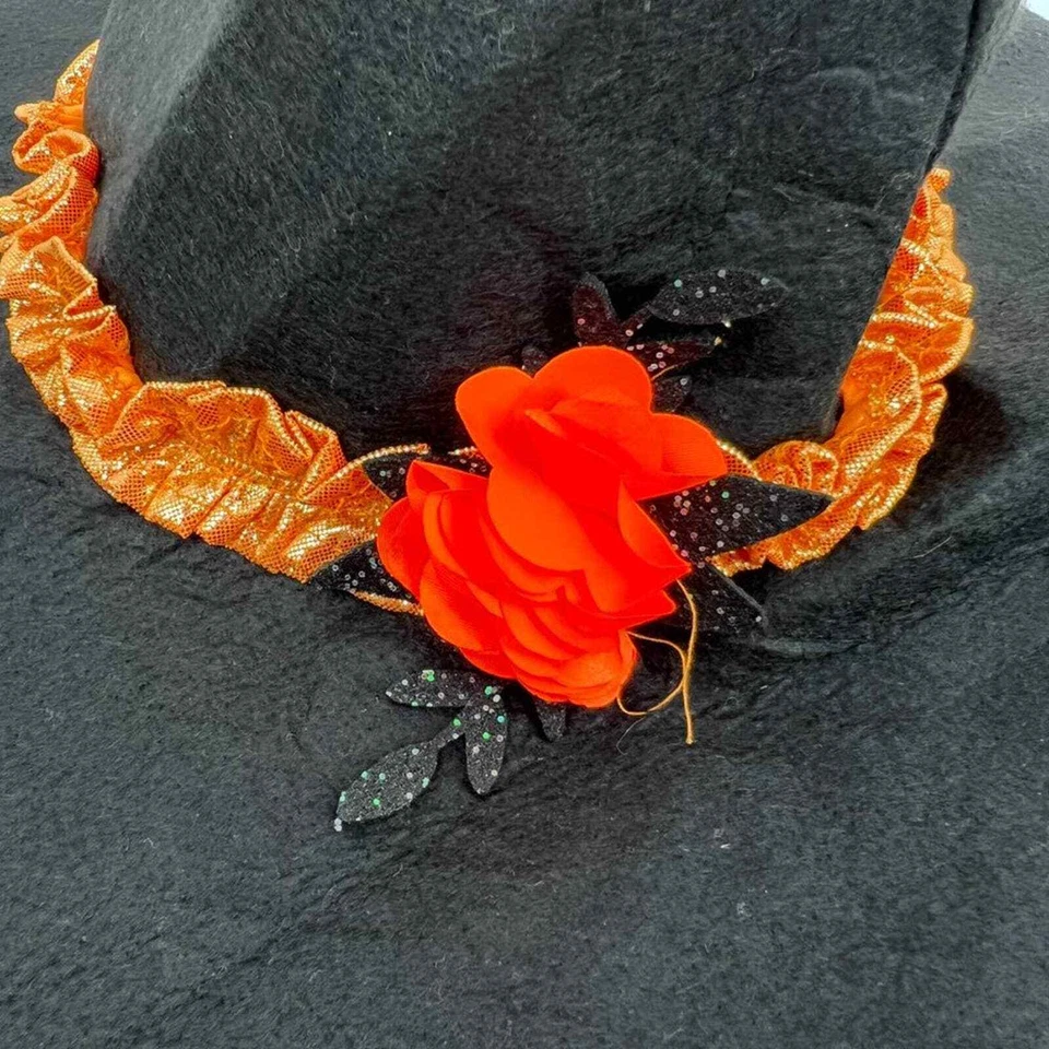 Hyde and Eek! Boutique Niña Bruja Halloween Disfraz Sombrero Negro OS NUEVO SIN ETIQUETAS Foto 3 de 4