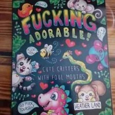 Adorable Cute Critters with foul mouths New Coloring Book