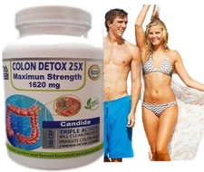 Dual BIO 25 D-tox Colon Cleanse Detox to Support Weight Loss, Boost Energy 100