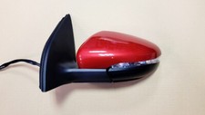 AUßENSPIEGEL Spiegel LINKS elektrisch  Für VW GOLF VI 5K 2008 - 2013 ROT LA3S