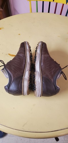 SKECHERS GO GOLF HERREN PRO SCHUHE Größe 9 BRAUN LEDER/BESATZ GEBRAUCHT - Bild 5 von 18