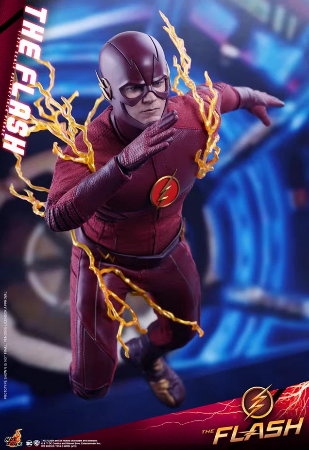Nuevo Hot Toys TMS009 THE FLASH 1/6 Figura 12 '' En Stock Foto 2 de 4
