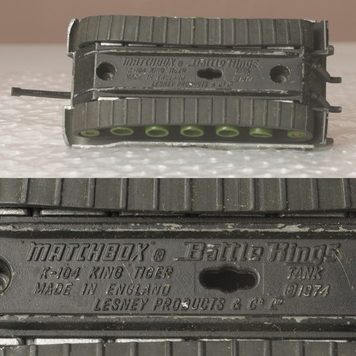 Matchbox Battle Kings, K104 Tiger Tank, K105 Hover-Raider, K106 Tank Transporter - Picture 17 of 21