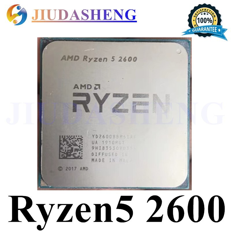 Cpu Ryzen 3600 2600 AMD Ryzen 2600 Six-Core GHz 16M AM4 65W