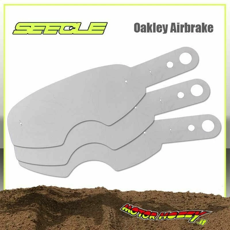 50 PEZZI LENTI A STRAPPO TEAR OFF SEECLE COMPATIBILI OAKLEY AIRBRAKE