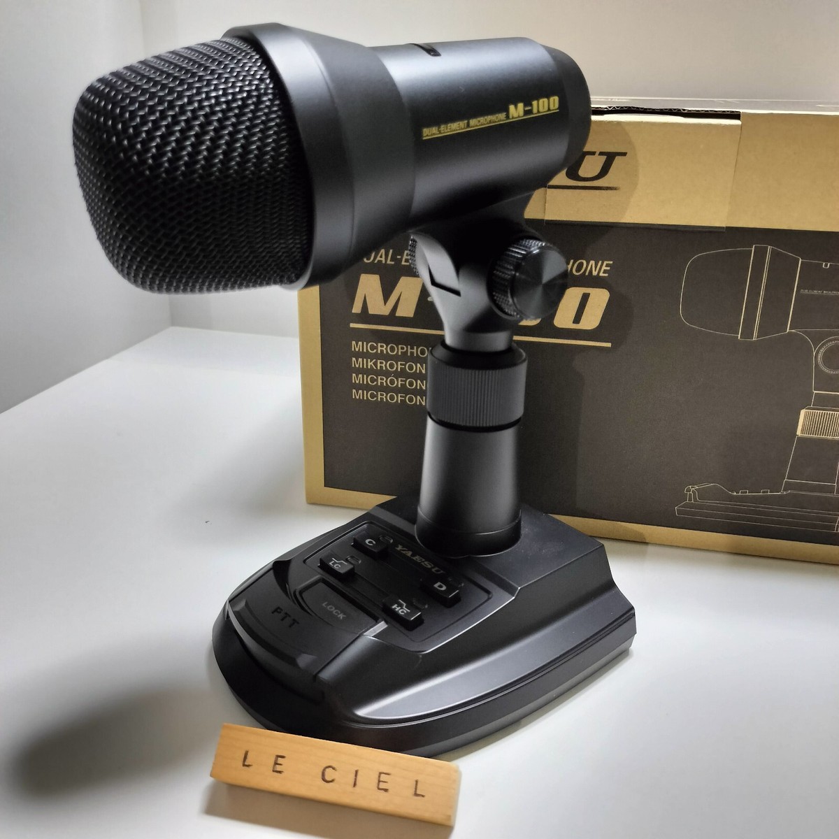 M-100 八重洲無線 高級デュアルエレメントマイク オンライン