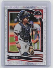 2024 Panini Stars & Stripes #49 Teagan Scott Sparkle