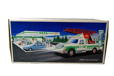 Hess Toy Rescue Truck 1994 with working Sirens Horns & Headlights in Box