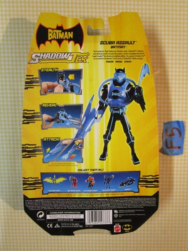 Shadow Tek The Batman Scuba Assault Versión Nuevo en Caja con 19 Puntos de Articulación - Imagen 2 de 3