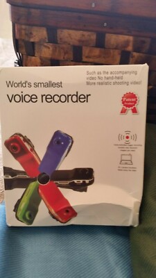 Mini DV World's Smallest Voice Video Recorder