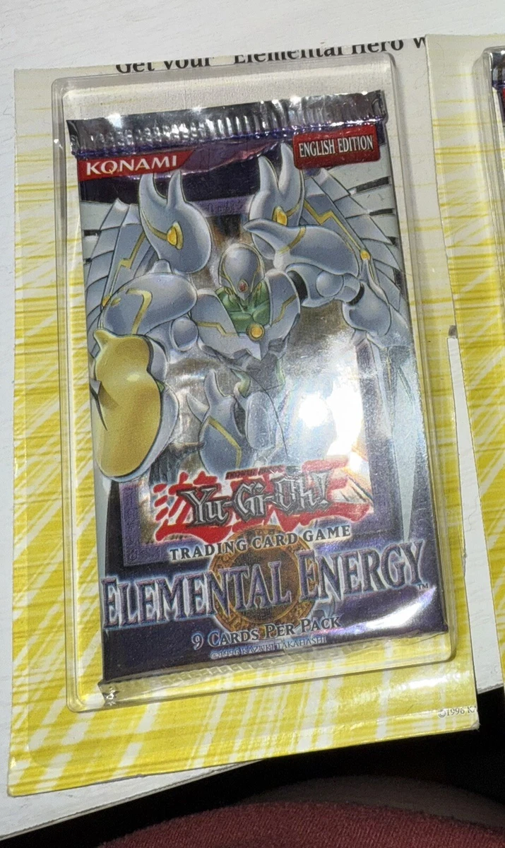 Yu-Gi-Oh! TCG Elemental Energy Sealed Collectible Card Game Packs