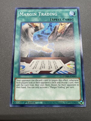 Yu-Gi-Oh! Margin Trading Common 1st Edition DAMA-EN069 LP 